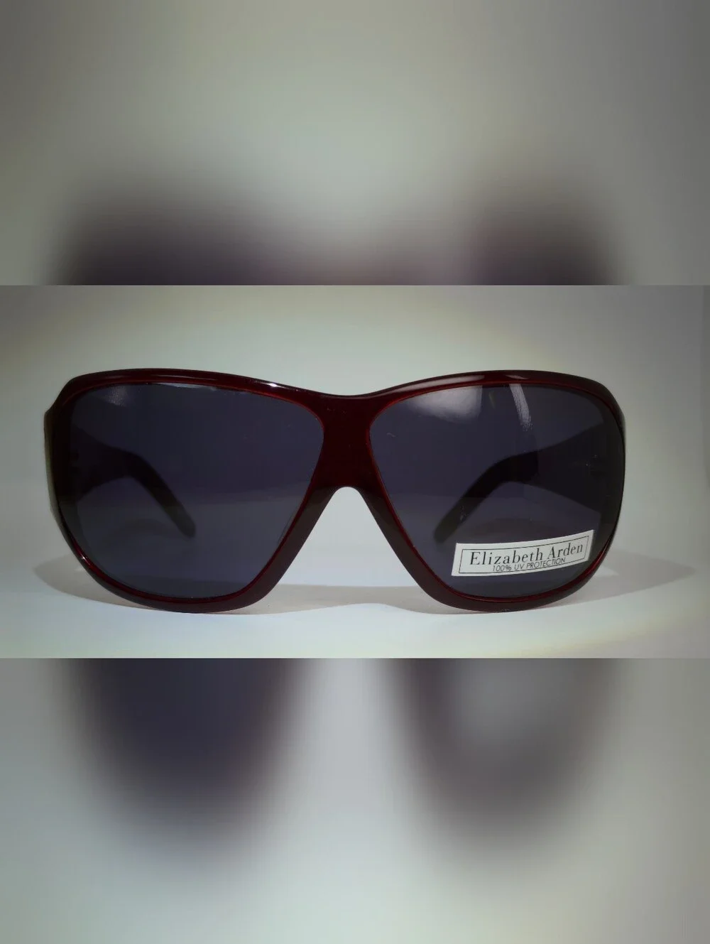 Elizabeth Arden Eyewear Collection. Dark Burgundy Frame.